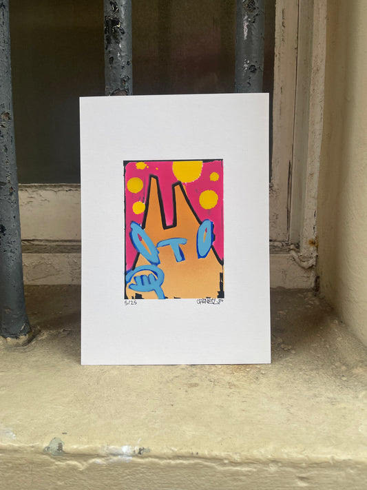 Day Tripper - Stencil Print