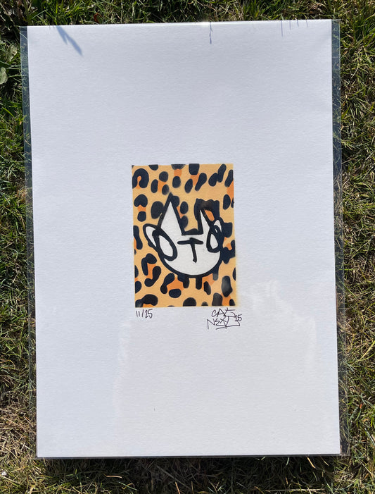 Leopard 01 - Stencil prints